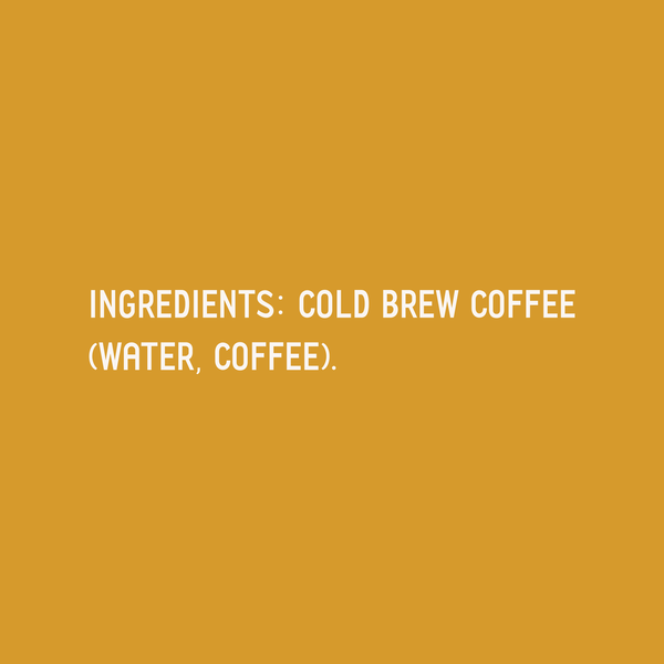 La Colombe Cold Brew Light Roast Black Coffee
