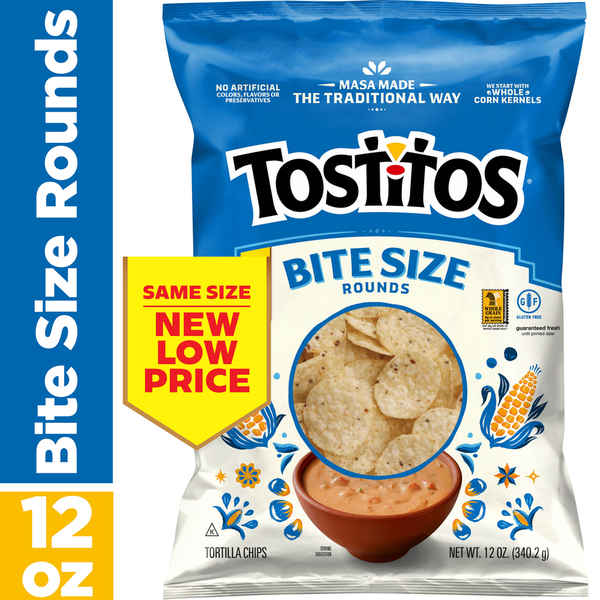 Tostitos Tortilla Chips en Tamaño Bocado