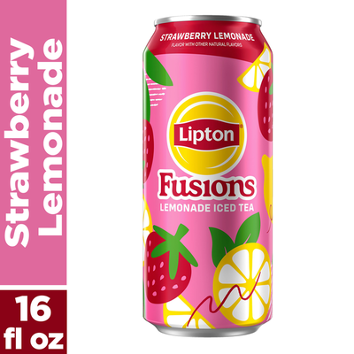 Thé glacé Lipton Fusions Fraise Citronnade 16 Fl Oz
