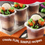 Pudding au chocolat et à la vanille Snack Pack