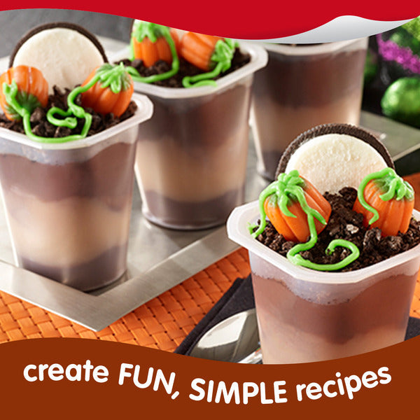 Pudding au chocolat et à la vanille Snack Pack
