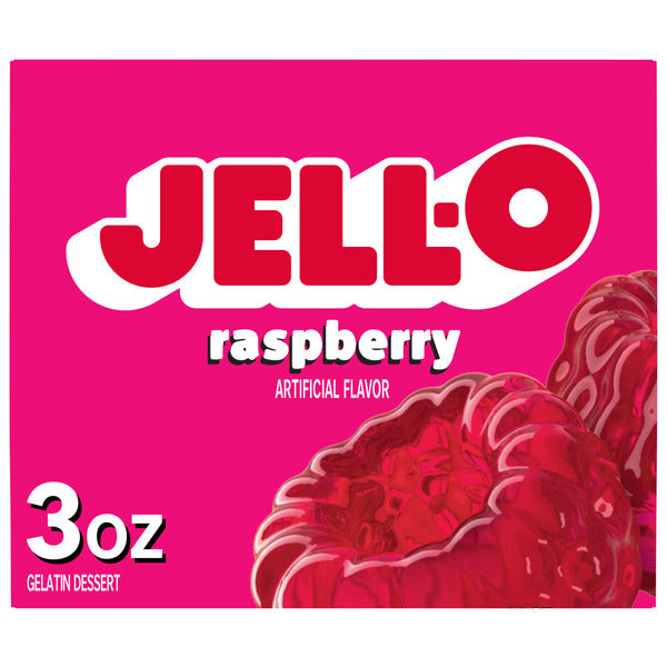 Mezcla de Gelatina de Frambuesa Jell-O