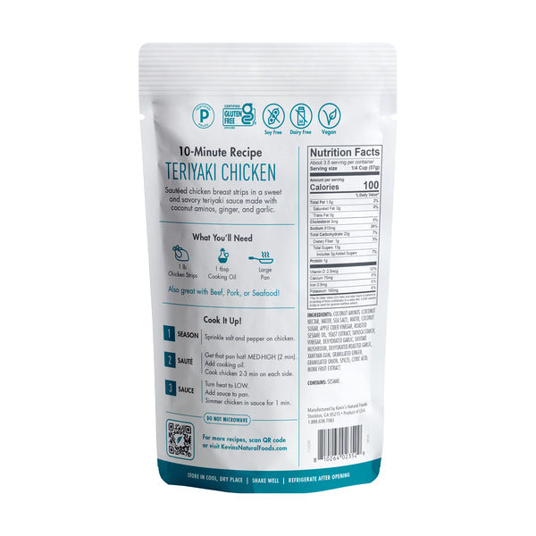 Salsa Teriyaki de Kevin's Natural Foods