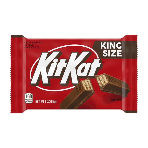 Barra de chocolate con obleas de leche KIT KAT® tamaño rey, 3 oz