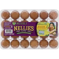 Œufs grands bruns en liberté de Nellie's