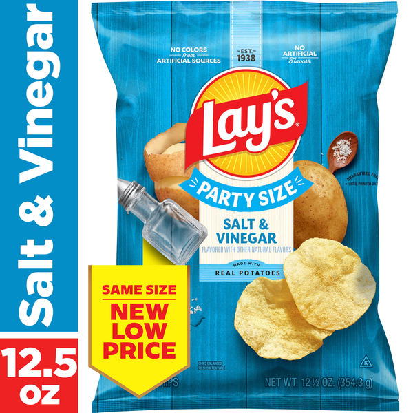 Lay's Potato Chips - Salt & Vinegar Flavor