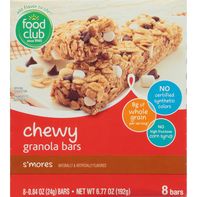 Food Club S'Mores Chewy Granola Bars