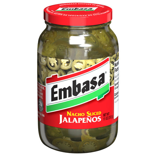 Embasa Nacho Jalapenos - Poivrons marinés premium