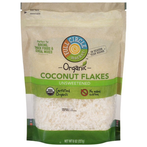 Full Circle Unsweetened Coconut Flakes