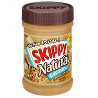 SKIPPY Mantequilla de Cacahuate Natural Cremosa, 15 OZ