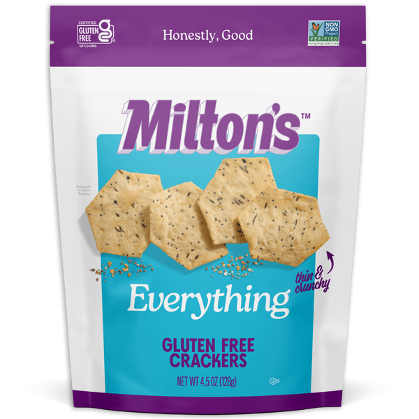 Crackers touts tout sans gluten de Milton