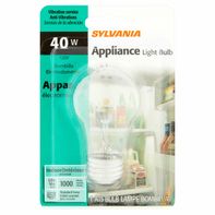 Bombilla de luz para electrodomésticos SYLVANIA 40W A15