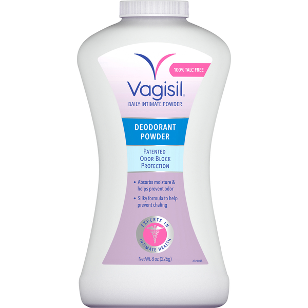 Poudre Déodorante Vagisil - Formule 100% Sans Talc