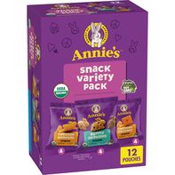 Paquete de Variedad de Snacks Orgánicos de Annie