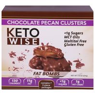 Keto Wise Chocolate Pecan Clusters