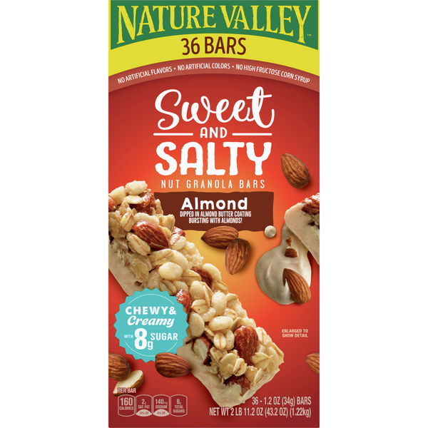 Barres de granola Nature Valley aux amandes sucrées et salées