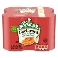Chef Boyardee Beefaroni in Tomato and Meat Sauce