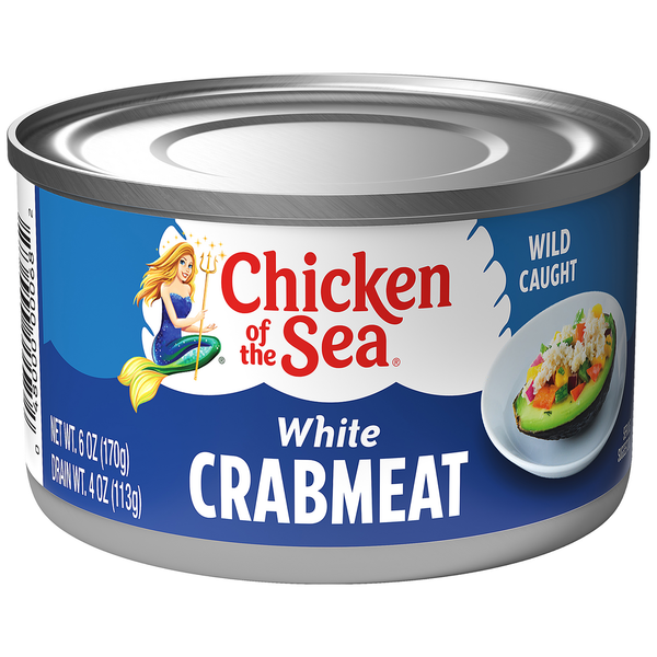 Chicken of the Sea Wild Caught White Crab Meat