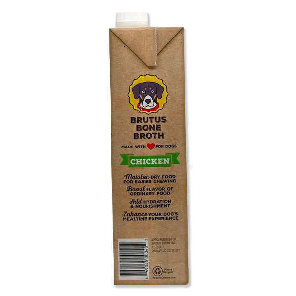 Bouillon de Poulet Brutus pour Chiens