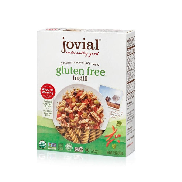 Fusilli de riz brun biologique sans gluten Jovial