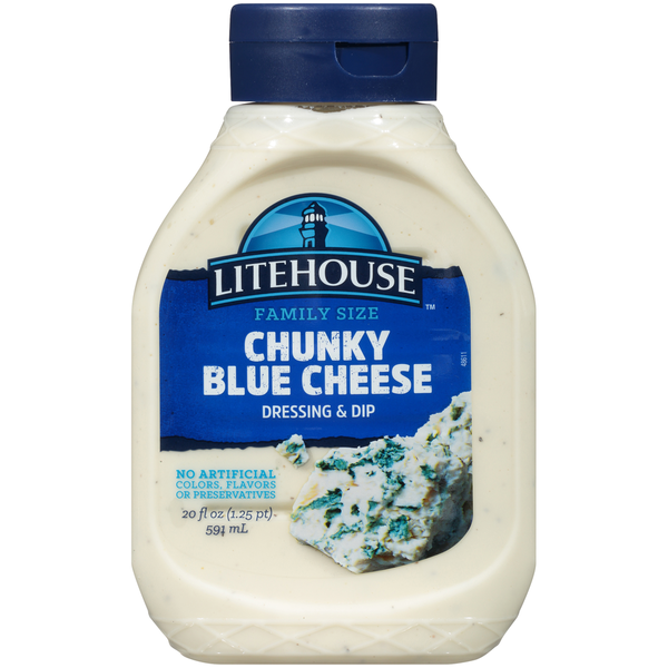 Aderezo y Dip de Queso Azul Chunky Litehouse