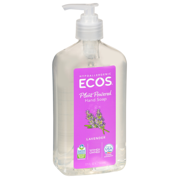 Savon Liquide pour Mains Ecos à la Lavande
