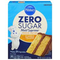 Mezcla para pastel amarillo húmedo sin azúcar Pillsbury