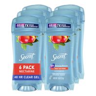 Desodorante y Antitranspirante en Gel Transparente Secret