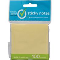 Notas adhesivas Simply Done - 3 x 3 pulgadas
