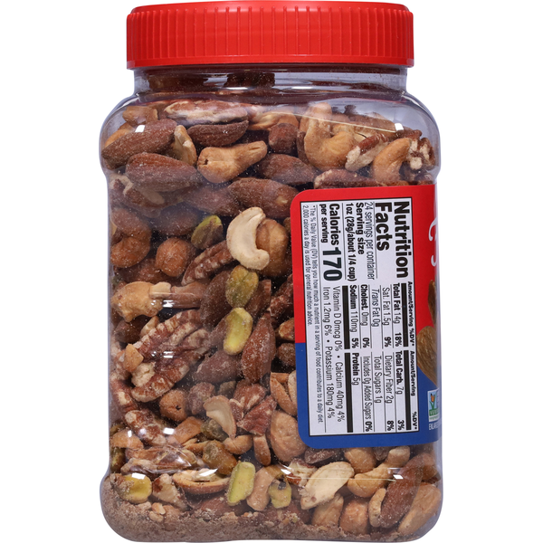 Fisher Deluxe Mixed Nuts with Sea Salt - Oven Roasted