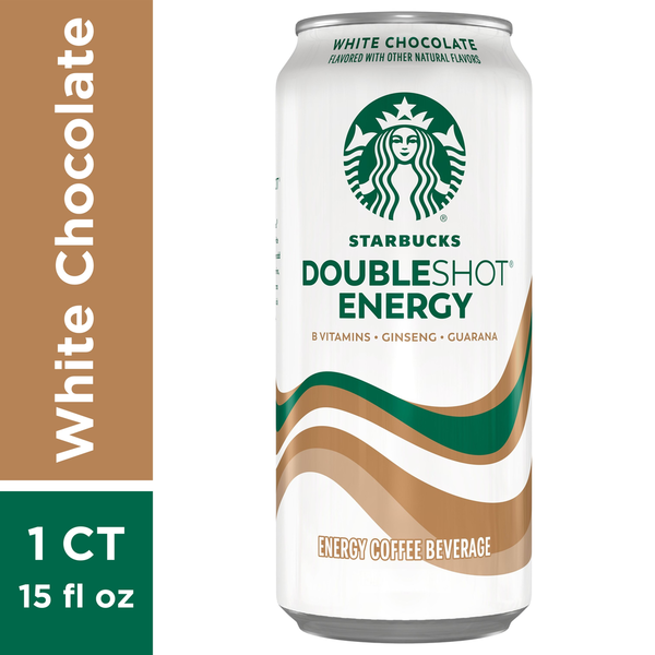 Starbucks Doubleshot Energy, Chocolat Blanc