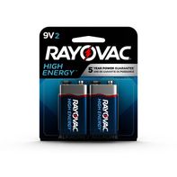 RAYOVAC Alkaline 9V Batteries - Reliable Power Solution