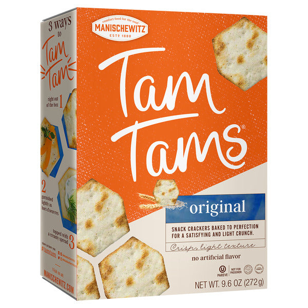 Crackers de collation originaux Manischewitz