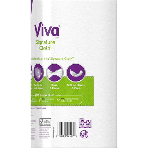Viva Towels Choose-A-Sheet Triple Roll 1-Ply