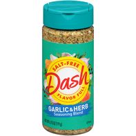 Dash Garlic & Herb Salt-Free Seasoning Blend