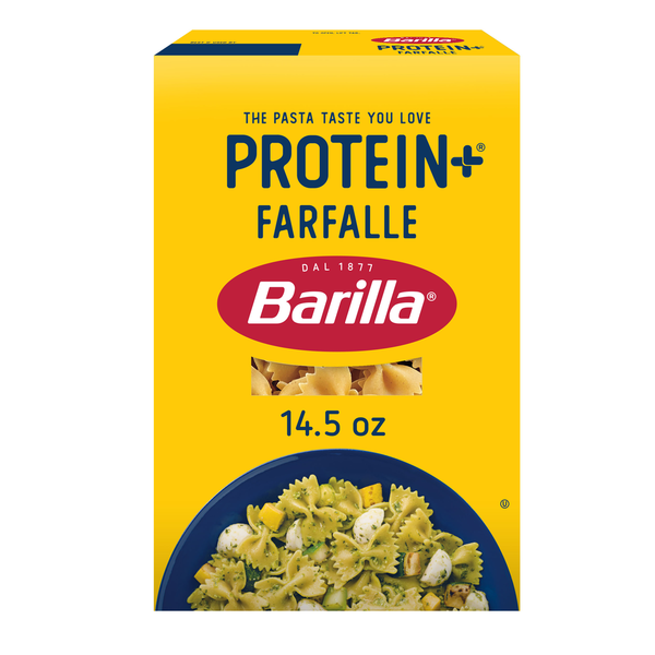 Pasta Farfalle Barilla Protein+ - A base de plantas y nutritiva
