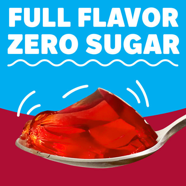 Gelée Jell-O Zero Sucre Saveur Cerise
