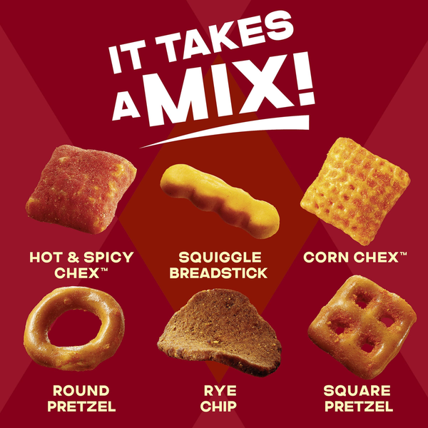 Chex Mix Épicé et Piquant Mélange de Snacks Salés