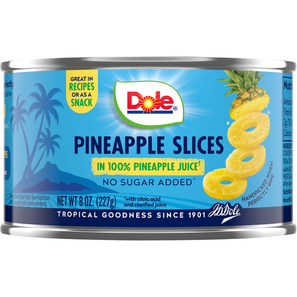Dole Pineapple Slices - Sweet and Juicy Delights