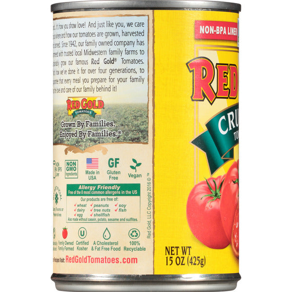 Red Gold Crushed Tomatoes - Premium Quality