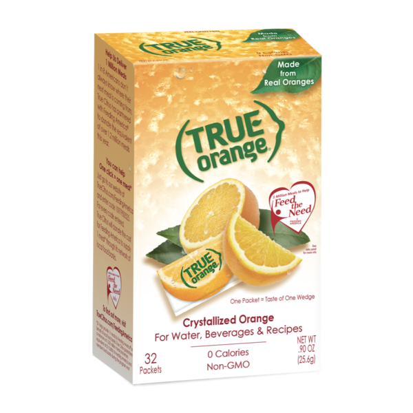 True Orange Cristalizado Mejorador de Agua de Naranja