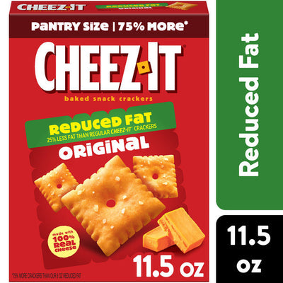 Galletas de Queso Cheez-It Original Horneadas con Menos Grasa, 11.5 oz