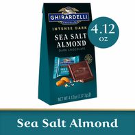 Carrés de chocolat noir intense Ghirardelli - Soirée au sel de mer