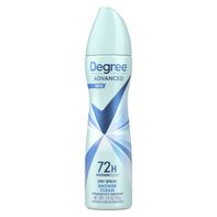 Degree Antiperspirant Deodorant Dry Spray Shower Clean