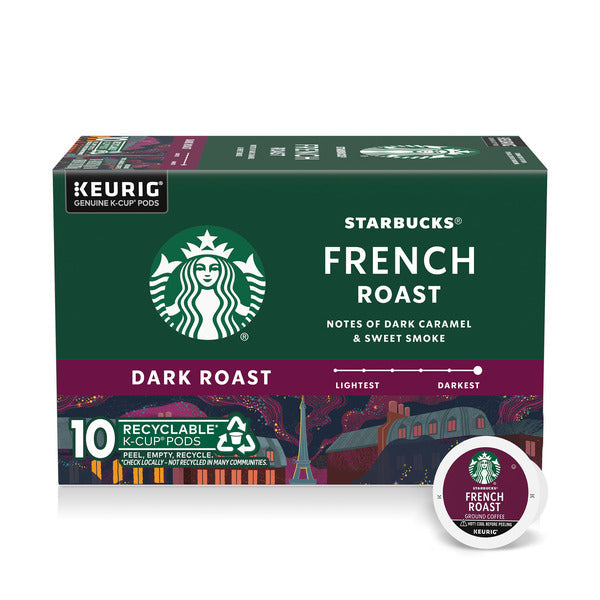 Café K-Cup de torréfaction foncée française Starbucks