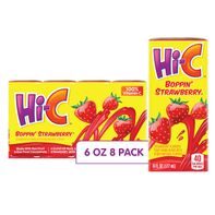 Bebida de Fruta Hi-C Bopping Sabor Fresa
