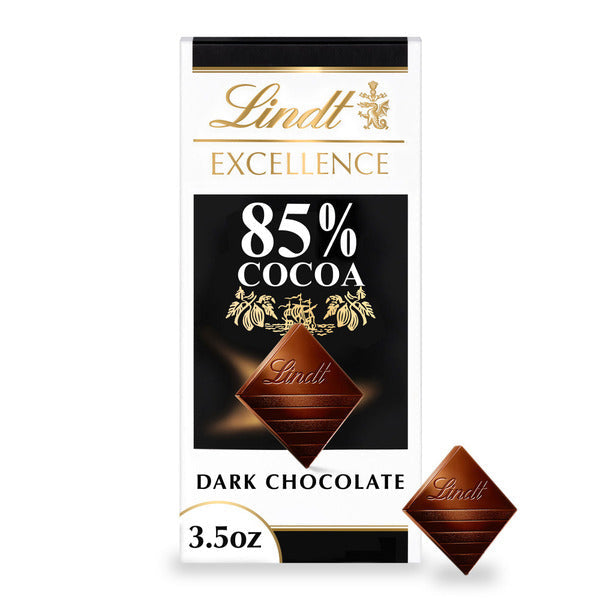 Lindt Excellence 85% Cocoa Dark Chocolate Bar