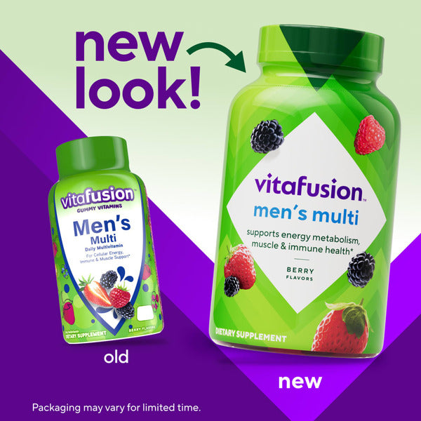 Vitafusion Gummy Vitamins for Men - Premium Multivitamin