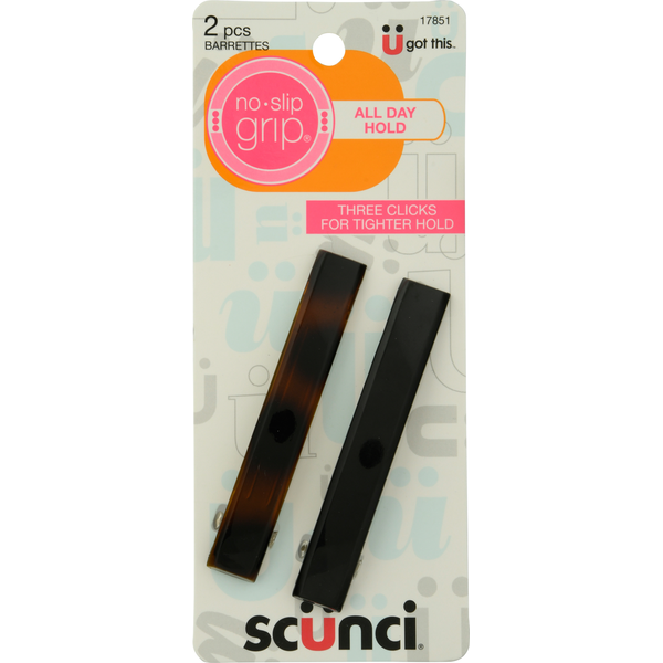 Barrettes scünci à grippe sans glissement pour un coiffage sans effort