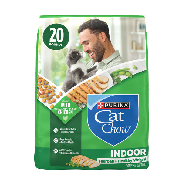 Purina Cat Chow Indoor Healthy Weight Dry Cat Food con Pollo